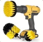 Brosse nettoyage pour adaptateur visseuse 3Pcs