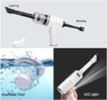 Mini aspirateur soufleur pliable 2en1 – Image 2
