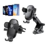 Support De Téléphone Ventouse & Grille Ventilation 3en1 – Image 2
