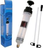 Pompe seringue d'aspiration manuelle pour huile liquide - 200ml