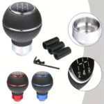 Pommeau de levier de vitesse universel en aluminium 5 vitesses