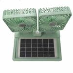 Ventilateur double tête à énergie solaire – Image 7