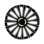 4pcs Jeu Enjoliveurs De Roue 14" LEMANS PRO SILVER BLACK