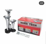 Klaxon à air de 3 trompettes 12/24V pour voitures, camions, bateaux, motos – Image 2