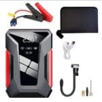 Démarreur Batterie de secours 39800 mAh 1800A et compresseur d'air avec lumière LED – Image 2
