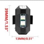 Signal de sécurité universel multifonction, étanche pour moto, casque, vélo, voiture, scooters et drone – Image 6