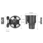 Porte-gobelet de voiture extensible & Support de smartphone 2 en 1 Multifonctionnel – Image 6