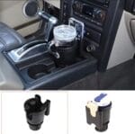 Porte-gobelet de voiture extensible & Support de smartphone 2 en 1 Multifonctionnel
