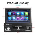 Autoradio Android Ecran Rétractable 7Pouces Navigation GPS Wi-Fi – Image 5