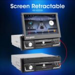 Autoradio Android Ecran Rétractable 7Pouces Navigation GPS Wi-Fi – Image 2