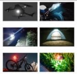 2 pcs Lumière stroboscopique à LED d'avertissement pour moto, voiture, vélo, étanche – Image 3
