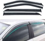 Déflecteur Fenêtre De Voiture Protection Contre Pluie et Vent 4pcs