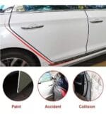 Rouleau de protection des bords de voiture 15m - Noir – Image 2