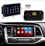 Écran Carplay tactile 7 pouces  Wifi Lecteur DVD de voiture Android pour Auto – Image 2