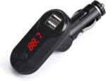 Transmetteur FM Bluetooth Main Libre Double Port USB – Image 3