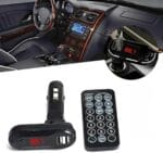 Transmetteur FM Bluetooth Main Libre Double Port USB – Image 2