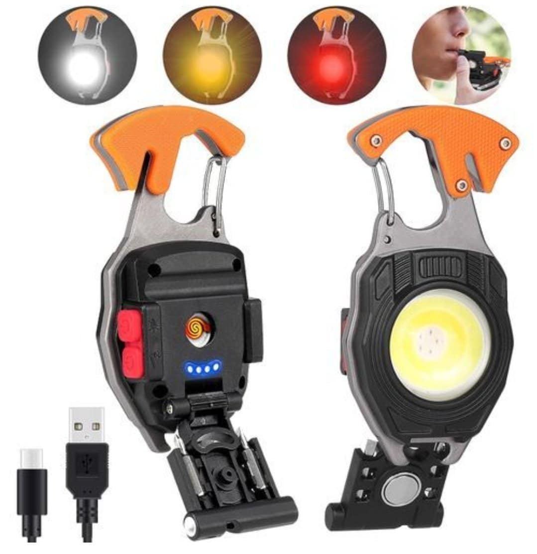 1000023379.jpg Mini Lampe de Poche Multi-fonction Rechargeable 5en1 – Image 1