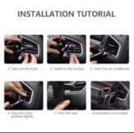 Porte-gobelet de voiture avec support de téléphone – Image 4
