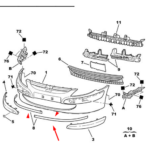 Lèvre De Pare-chocs Avant Peugeot Renault – Image 4
