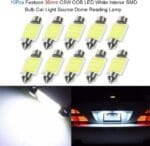 2Pcs Ampoule Led Interieur Blanc 30mm – Image 4