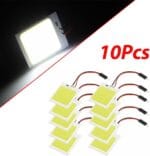 10Pcs Lampe Panneau de toit intérieure de voiture T10 12V – Image 2