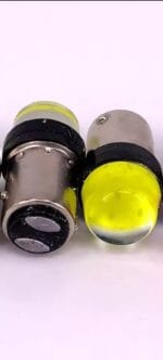 Ampoule à 2 LED, stroboscope directionnel blanc pour voiture/moto 2plot – Image 4