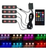 Kit d'éclairage LED étoilée pour intérieur RGB X4