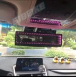 Rétroviseur de voiture à LED 3D Bleu/Rose – Image 6