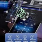 support de téléphone à ventouse magnétique anti-secousses 360° – Image 4