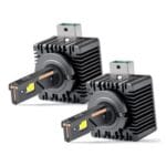 Lot de 2 Ampoules de Phares D3S/ D1S LED 12500LM 6000K 110W Projecteur à haute luminosité – Image 2