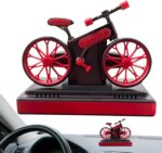 Parfum tableau de bord à énergie solaire en forme velo