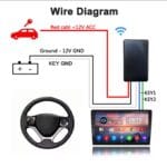 Bouton commande de volant de voiture sans fil HD, 10 touches, universel pour voiture Noir/Argent TOPSYSTEME – Image 7