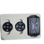 Bouton commande de volant de voiture sans fil HD, 10 touches, universel pour voiture Noir/Argent TOPSYSTEME – Image 3