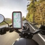 Support de téléphone portable pour moto et vélo, avec chargeur USB – Image 2