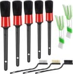 Kit Nettoyage Detailing Auto intérieur et extérieur 10Pcs