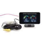 Compteur de température et de tension d'eau LCD – Image 3