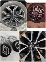 Capuchon central de moyeu de roue de voiture 4Pcs 60mm – Image 3