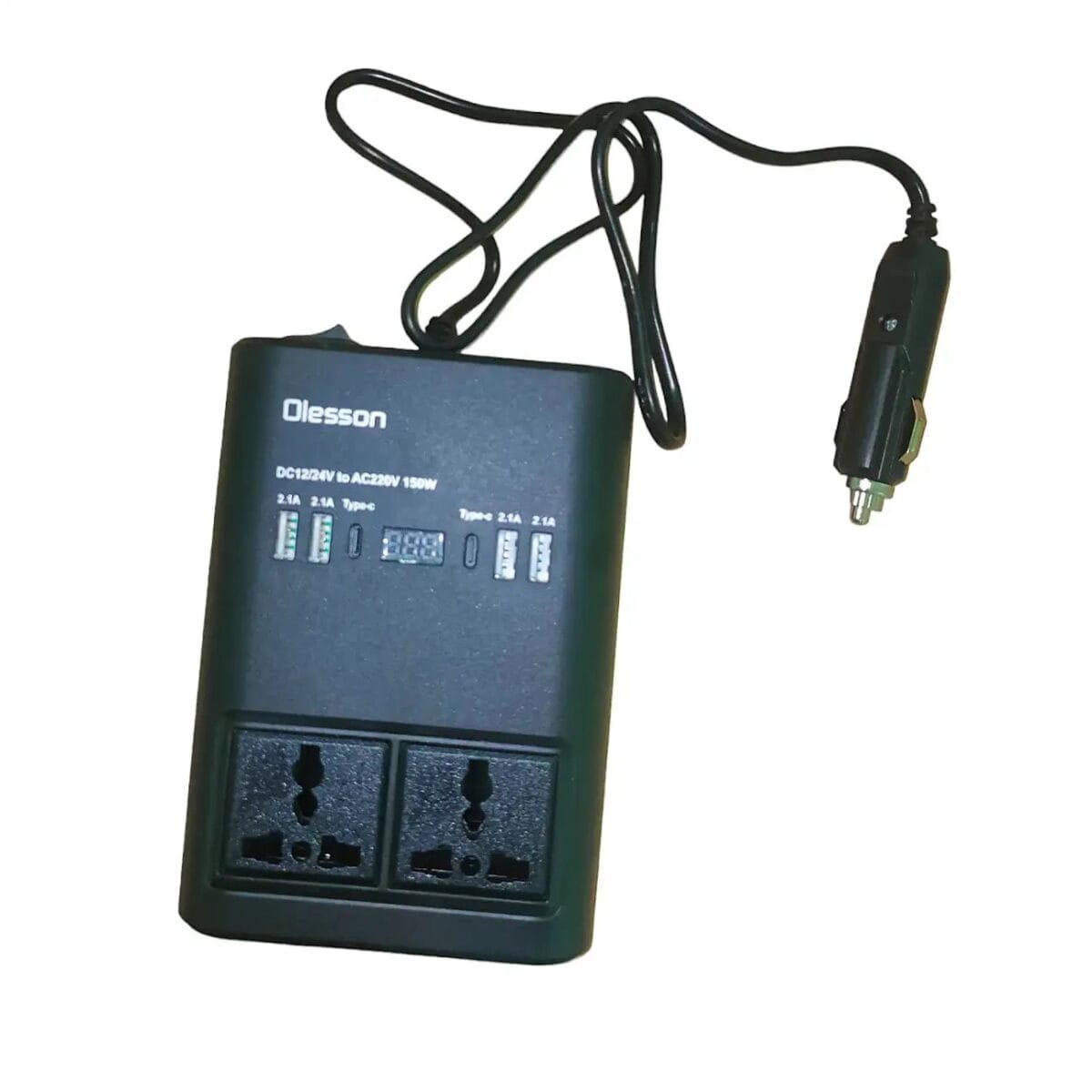 Convertisseur de tension en voiture avec surveillance de puissance 150W – Image 4