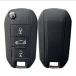 Coque de Clé télécommande 3 boutons pour Peugeot