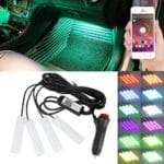 Lampe LED multiples modes d'ambiance au niveau des pieds – Image 3