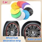 Bandes décoratives roue de voiture, protection des pneus