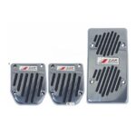 Couvre Pedal En Acier Inoxydable 3Pcs