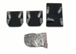 Couvre Pedal En Acier Inoxydable 3Pcs – Image 4