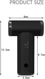 Souffleur et Aspirateur Turbo Haute Puissance Avec Afficheur LED – Image 6