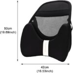 Oreiller Lombaire Pour Chaise 2Pcs – Image 4