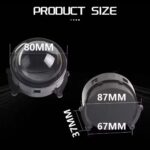 Loupe de phare en forme de yeux avec télécommande – Image 4