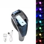 Pommeau de levier de vitesse LED Cristal Multicouleur