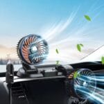 Ventilateur de voiture à double tête – Image 2