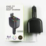 Bluetooth et Chargeur de Voiture Fast  Rétractable 4en1 120 W – Image 6