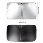 Pare Soleil pour Voiture De Pare-Brise Automatique Rétractable – Image 5